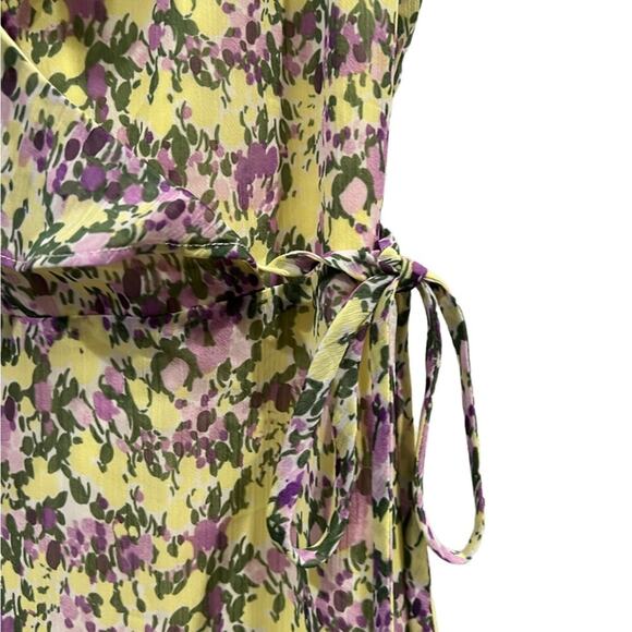 NWT LOST + WANDER Matisses Dream Purple Yellow Multi colorMini Dress Size XS - Picture 8 of 12